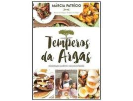 Livro Temperos da Argas de Márcia Patrício