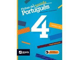 Livro Fichas de Português Revisão 4 - 4º Ano de António Marcelino e Ricardo Antunes