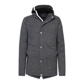 Petrol Industries Parka comprida e quente, com capuz, JAC1180