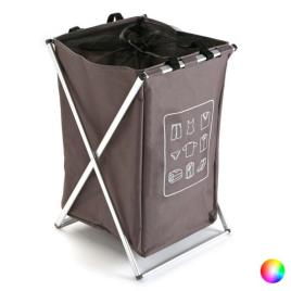 Cesto Roupa  Dobrável Bege