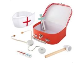 Kit de enfermagem  de madera (3 anos - 19x7x14.5x14.5 cm)