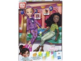 Boneca DISNEY PRINCESS Comfy Squad Rapunzel e Tiana (Idade Mínima: 3 anos)
