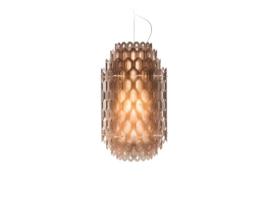 Candeeiro Suspenso SLAMP Chantal Laranja 36x60cm