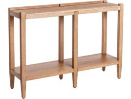 Estante  (Castanho - Madeira Acácia - 120x35x80 cm)