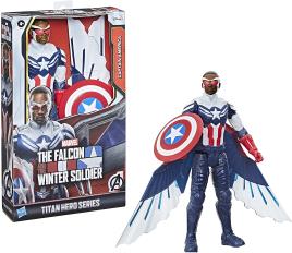 Figura Titan Capitão América Falcon HASBRO