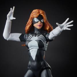 Hasbro Figura Spider Woman Spiderman Marvel Legend Series One Size Black