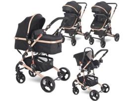 Carrinho de Bebé Lorelli  Alba Preto