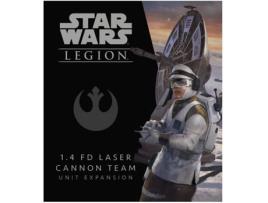 Jogo de Tabuleiro  Star Wars Legion - 1.4 FD Laser Cannon Team Unit Expansion (Inglês - Idade Mínima: 14)