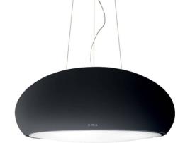 Exaustor de Ilha  Seashell 80 (400 m3/h - 80 cm - Preto)