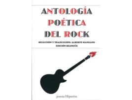 Livro Antología Poética Del Rock de Alberto Manzano (Espanhol)