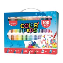 Kit Pintura  Color Peps Com 100 Unidades