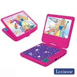Leitor Dvd Portátil Barbie C/ Porta USB 