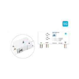 Kit Amplificador de Mastro UHF+VHF 5G 