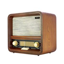 Rádio Portátil AM/FM C/ Bluetooth E USB Retro 