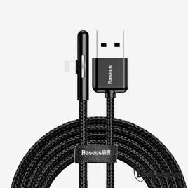 Cabo USB-A Macho / Lightning Macho 2m Preto 