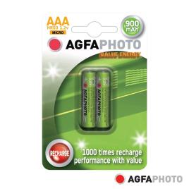 Pilha Recarregável AAA 1.2V 900mAh 2x Blister 