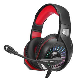 Headset Gaming  GH-890 7.1 Surround Preto/Vermelho