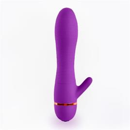 Estimulador Aomori C/ Vibração Silicone Roxo