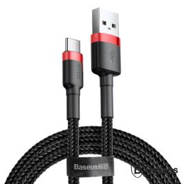 Cabo USB-A Macho P/ USB-C Macho 2m Cafule 