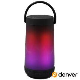 Coluna Bluetooth Portátil Bat/Mp3 C/ Efeitos Luz DENVER