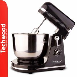 Batedeira Elétrica 300W C/ Taça Inox 3.5L Preto 