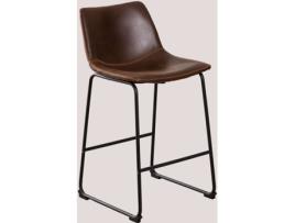 Banquinho  Ody (Courinho - Castanho - 90 cm - 97 x 49 x 56 cm)