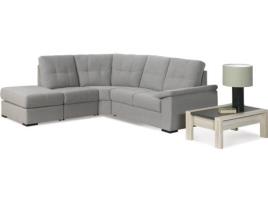 Sofá  Marli Kenya Ash (Cinzento - Tecido - Lugares: 5)