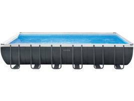 Piscina  Cinza (732x366x132cm - 31.805L)