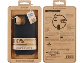 Capa iPhone 13 Mini MUVIT Recicletek Preto