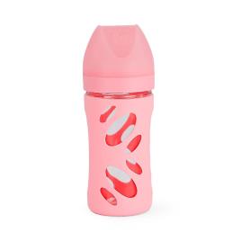 Biberão Anticólicas em vidro, 260ml, 