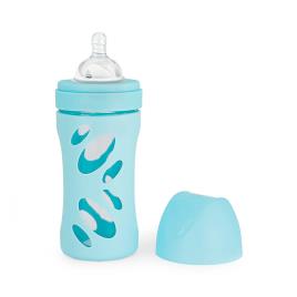Biberão Anticólicas em vidro, 260ml, 