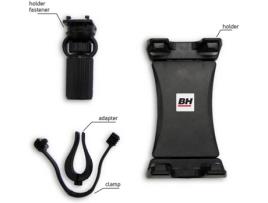 Suporte para Smartphone e Tablet em Máquinas BH FITNESS 0190906 (Preto - 23x15x12cm - Plástico)