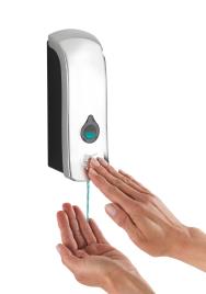 Dispensador de sabão 280ML CROMADO