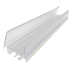 Vedante para porta STOP PVC 1 MT TRANSPARENTE BRESME