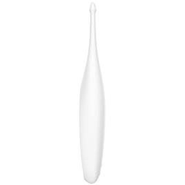 SATISFYER TWIRLING FUN TIP VIBRATOR - BRANCO