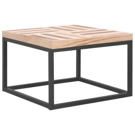 Mesa de centro 50x50x33,5 cm madeira maciça