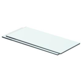 Prateleiras 2 pcs 40x12 cm vidro transparente