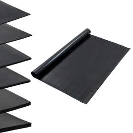 Tapete de borracha antiderrapante liso 1,2x2 m 2 mm
