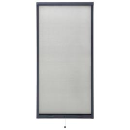Tela anti-insetos de descer para janelas 80x170 cm antracite