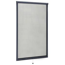 Tela anti-insetos de descer para janelas 100x170 cm antracite