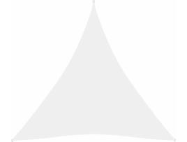 Toldo de Vela VIDAXL Triangular (Branco - Tecido - 6x6x6 m)