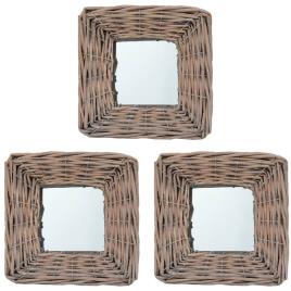 Espelhos 3 pcs 15x15 cm vime