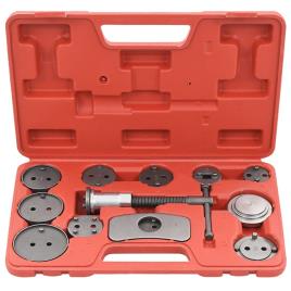 12 pcs kit de ferramentas recuo pistão pinça do travão de disco