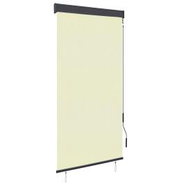 Estore de rolo para exterior 100x250 cm creme