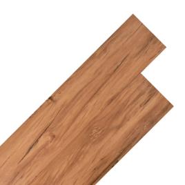 Tábuas de soalho PVC 4,46 m² 3 mm olmo natural