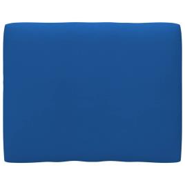 Almofadão para sofá de paletes 50x40x12 cm azul-real
