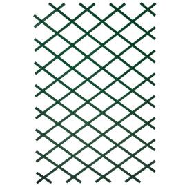 Treliça de jardim 100x200 cm PVC verde 6040704