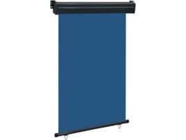 Toldo Lateral VIDAXL (Azul - Tecido - 120x250 cm)