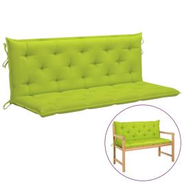 Almofadão para cadeira de baloiço 150 cm tecido verde brilhante
