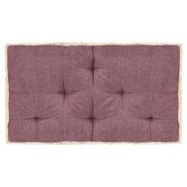 Almofadão para sofá de paletes 73x40x7 cm bordô